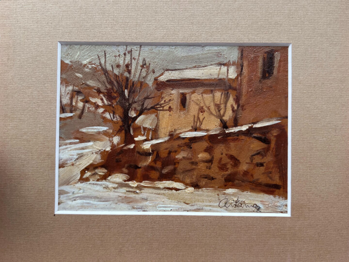 Auvers sur Oise en hiver