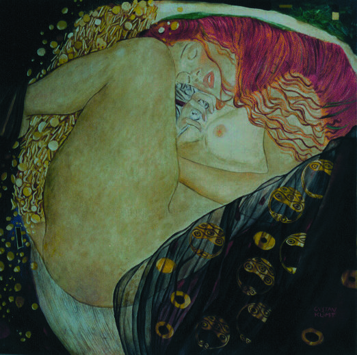 copie de la Danae de Klimt by Christiana Visentin