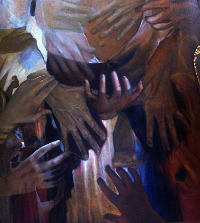 MICHAEL JACKSON by CHRISTIANA VISENTIN détail